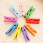 Multipurpose Wooden Clips / Cloth Pegs (Large, 500 Pcs)