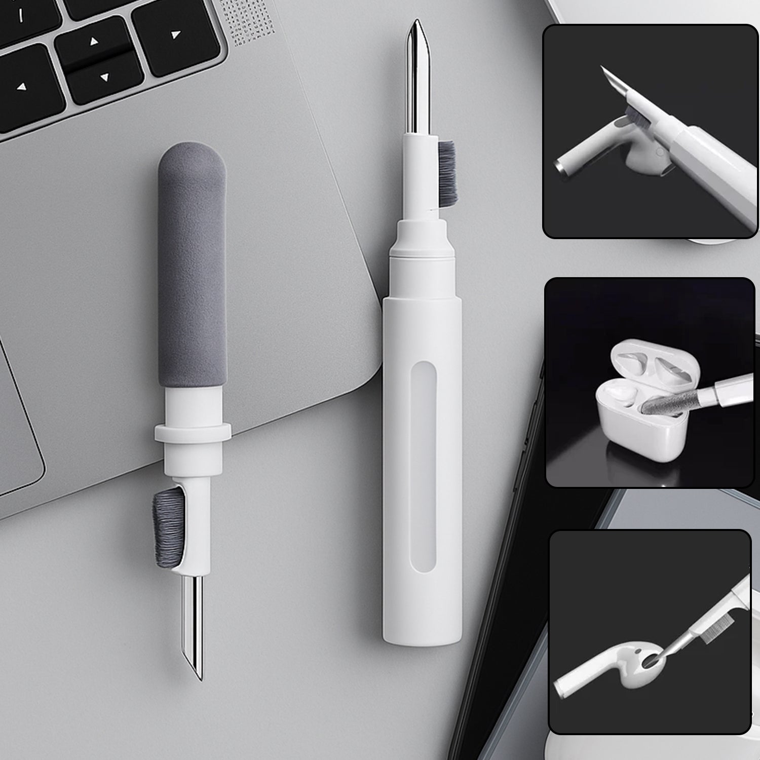 6188_3in1_earbuds_cleaning_pen.jpg 3-in-1 Earbuds Cleaning Pen – Easy Cleaning Tool for Earbuds & Earphones - Image 1