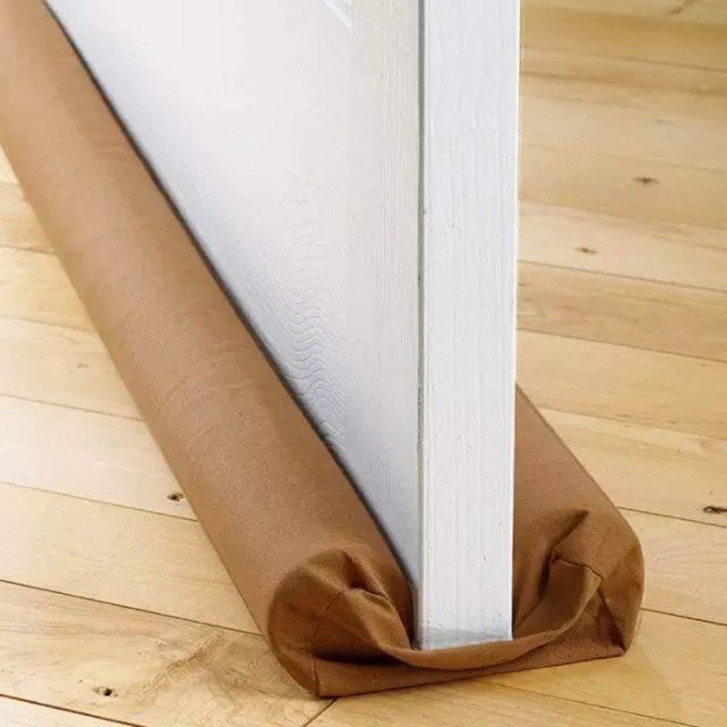 61tW6m7ObiL._SL1024_354dd358-f6fc-4577-b069-bca30da4834d.jpg Twin Door Draft Stopper / Guard Protector for Doors and Windows - Image 1