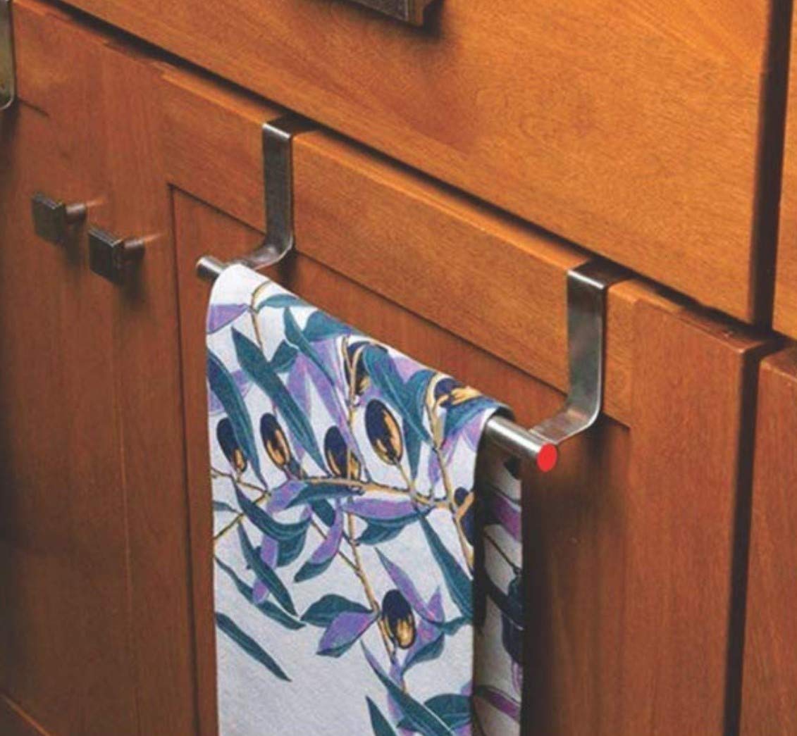 61z-ehf2AML._SL1131.jpg Stainless Steel Towel Hanger for Bathroom / Towel Rod / Bar / Bathroom Accessories - Image 1