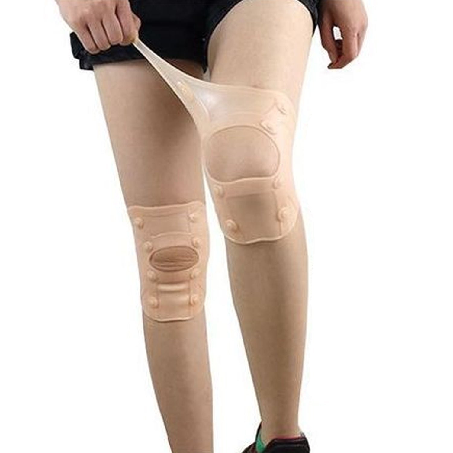 6269.jpg Silicone Ultra Thin Waterproof Knee Pad,1pc of magnetic knee pads - Image 1
