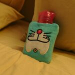 1 Pc Doremon Cartoon small Hot Water Bag with Cove