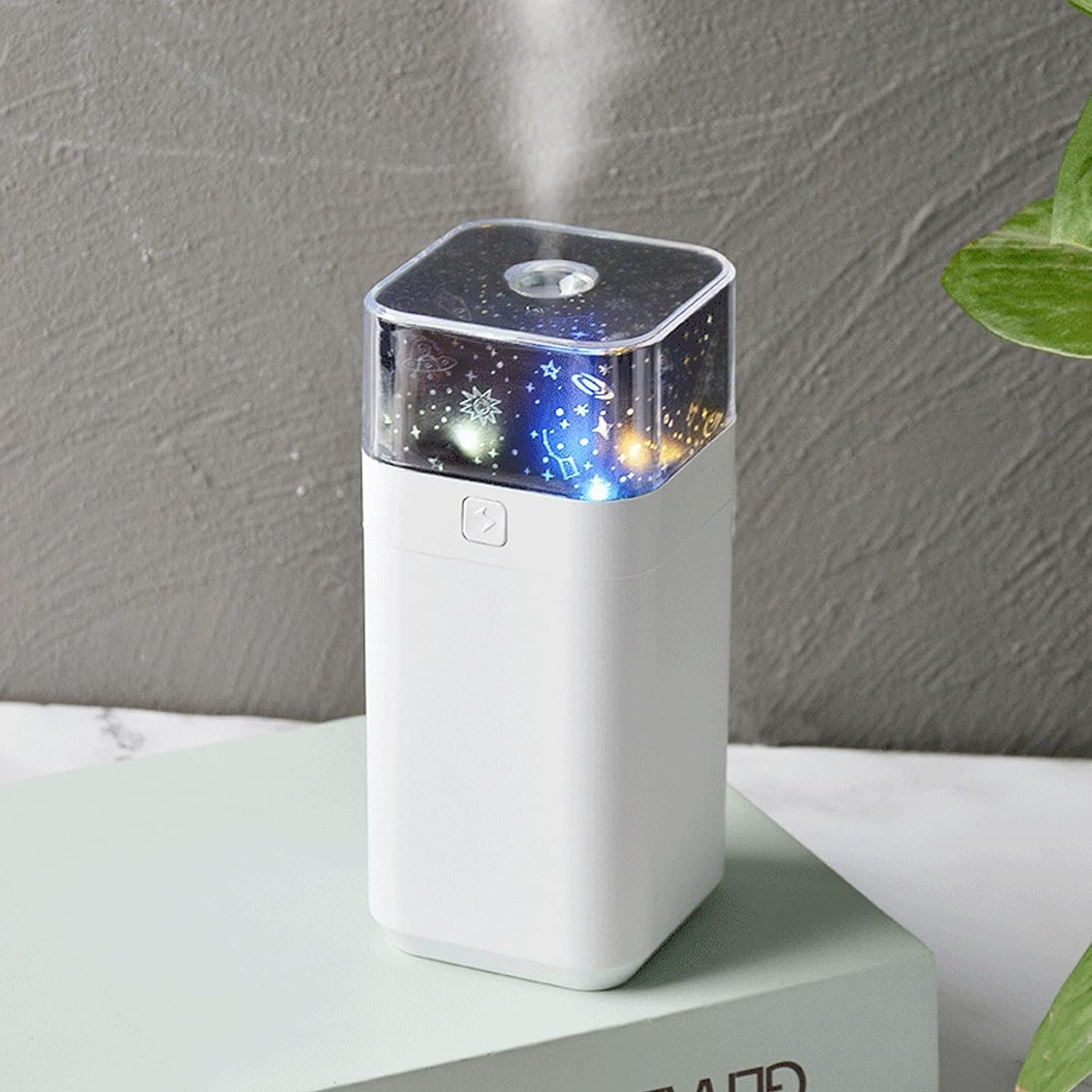71pRRkvRyNL._SL1500.jpg Star Night Light Projector Humidifier (300ml): Ultrasonic, LED Night Light, Kids Room - Image 1