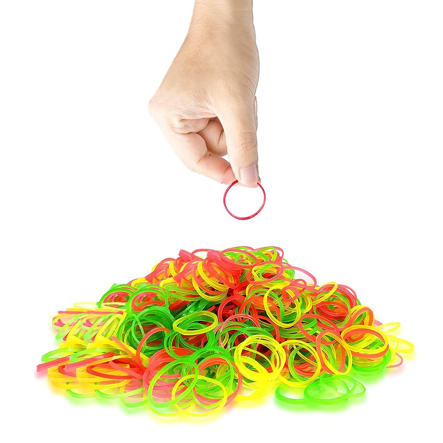 71vCrXzKUyL._SL1500_7a97942d-9009-4ed4-86a9-2bd2a7facac6.jpg Strong & Reusable Rubber Bands – Multicolor for Office, Home & School Use - Image 1