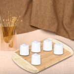 Festival Decorative - LED Tealight Candles, Diwali (White, 24 Pcs)