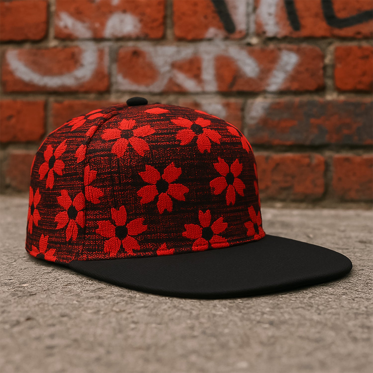 7367_hiphop_cap_1pc.jpg Classic Snapback Hat Cap in Hip Hop Style - Image 1