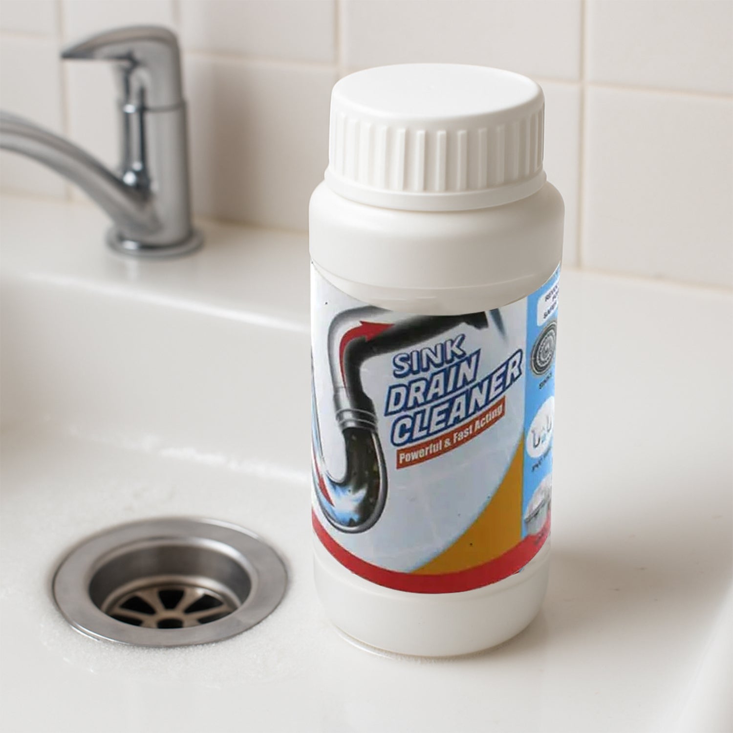7768_sink_n_drain_cleaner.jpg Powerful Portable Sink & Drain Cleaner – Super Clog Remover Powder Agent - Image 1