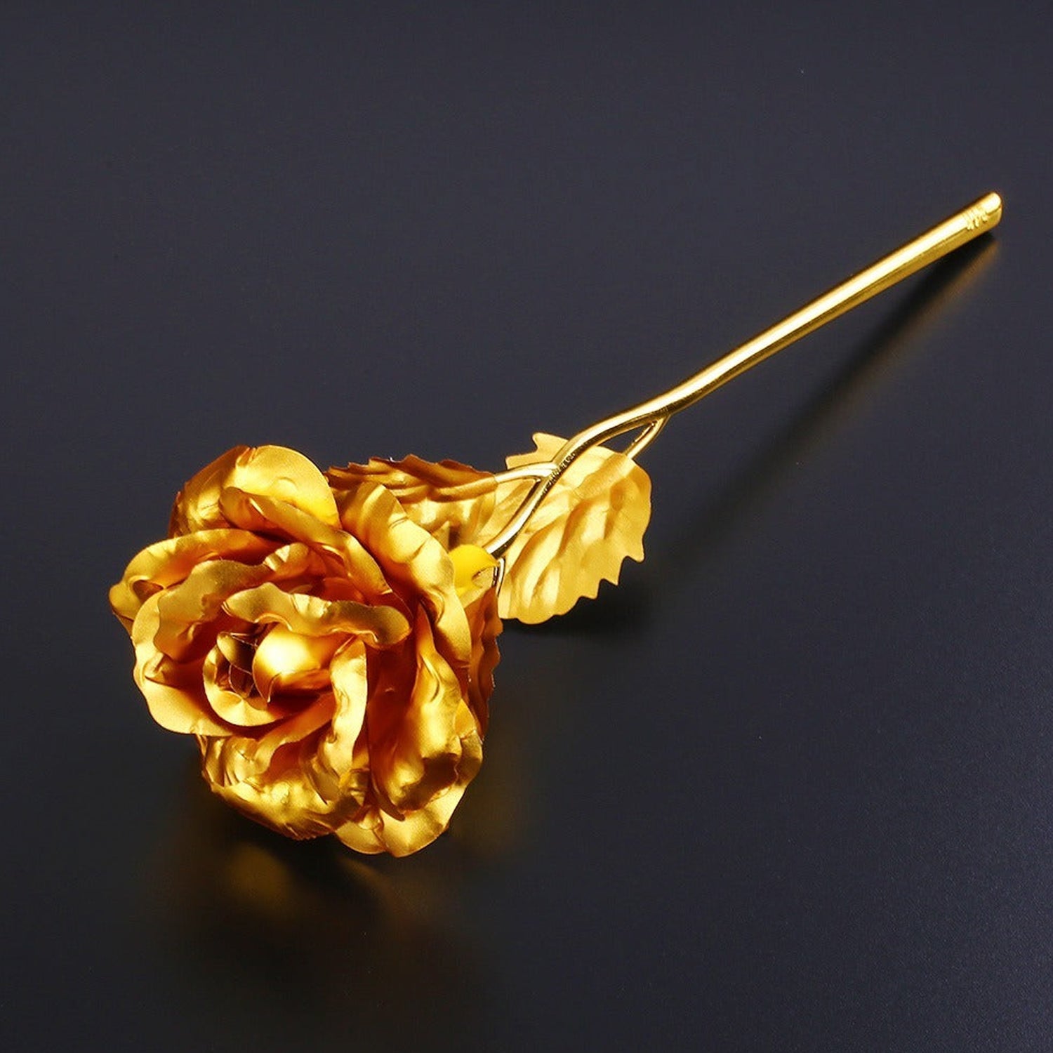 7_7006a735-2ad6-4f6d-ae20-67f50d8ab225.jpg B Golden Rose is perfect for decorating homes, offices, cafes (3 Pc Set) - Image 1
