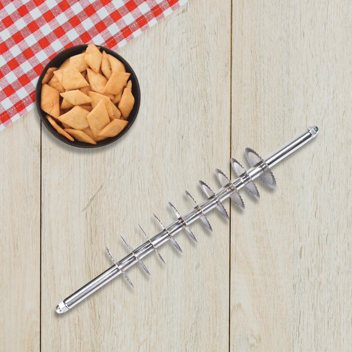 7_c354044a-ebea-4572-91b6-339f516db239.jpg Dough Cutter Tool Kitchen Dough Cutting Tool - Image 1