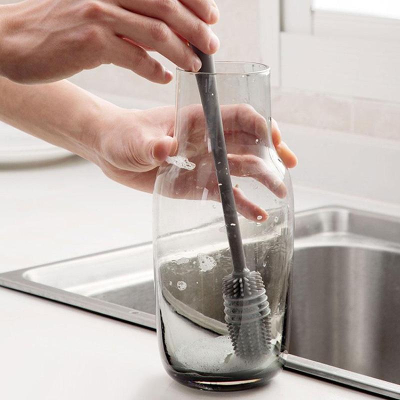 H05b7a8dde4c04129acb017bfde44fc25H.jpg Bottle Cleaning Brush for Household Use – Ideal for Cooking and Food Cleansin - Image 1