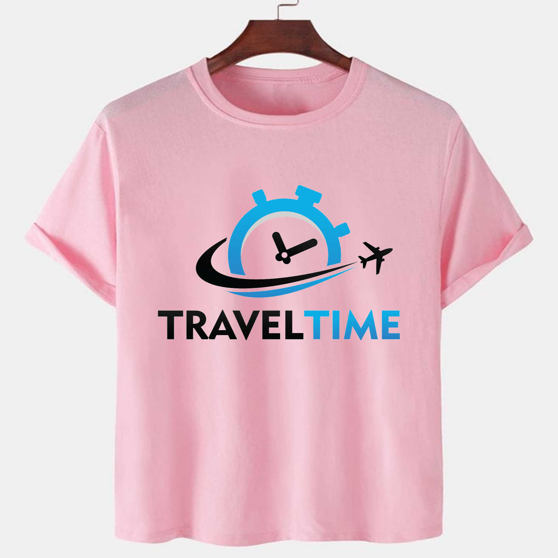 PNK-CTN-A-002.png Pink Unisex Dot Knit Premium Quality Designer Printed T-Shirt - Image 1