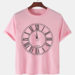 Pink Unisex Dot Knit Premium Quality Designer Printed T-Shirt