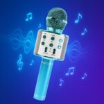 Wireless Bluetooth Recording Condenser Microphone Speaker 1 Pc