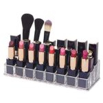 Acrylic Multi Purpose Lipstick Cosmetics Stand Display Holder 24 Section