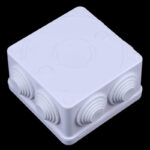 Square Fancy Box for CCTV Used for Storing Cameras Protecting Them from Contact Damage