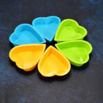 Heart-Shaped Silicone Cake Mold – Baking Tools & Bakeware (Pack of 6)