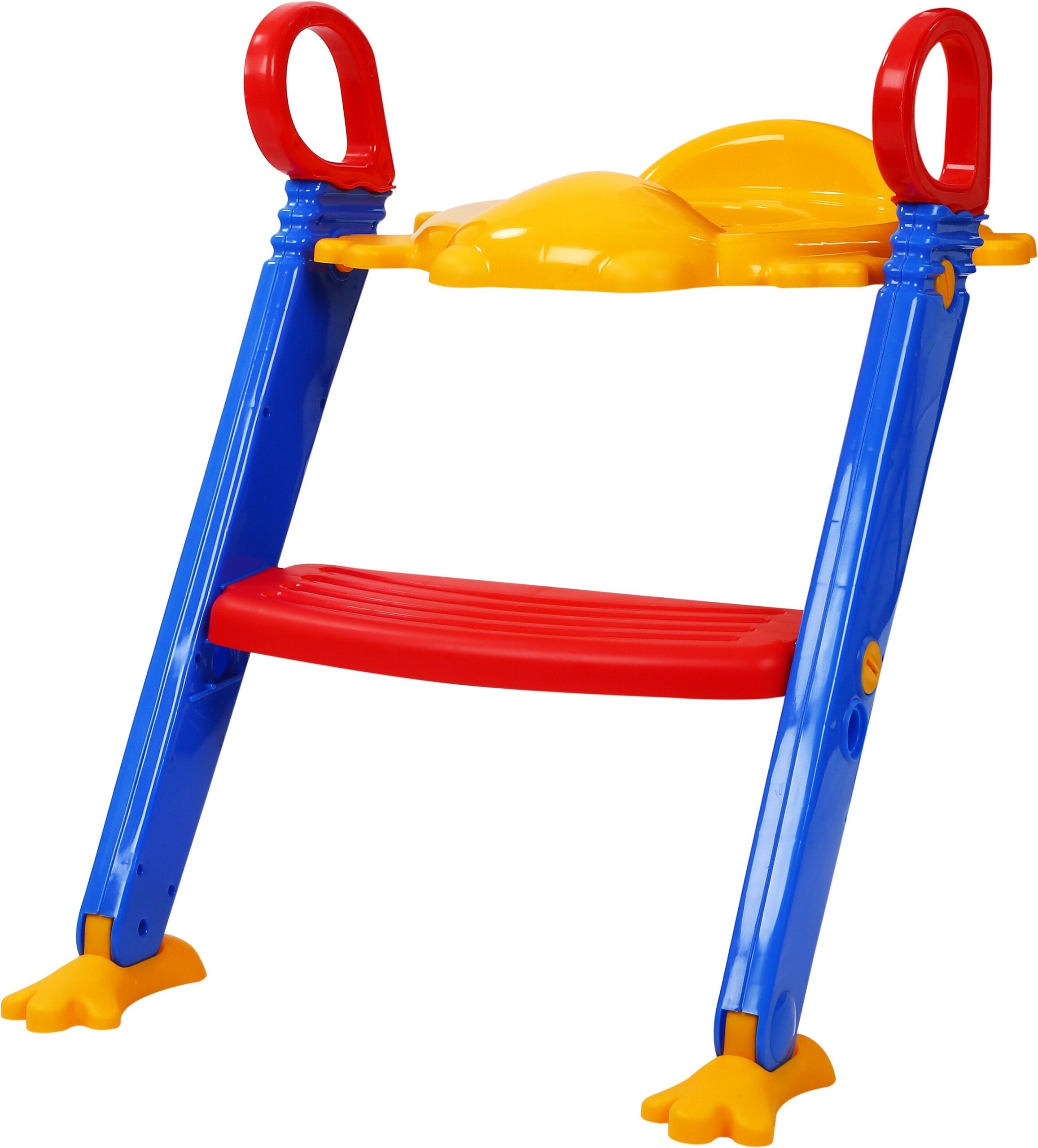 by-427_2_cebfdc87-6318-4b4a-b99c-1d61a6a8853c.jpg 3 in 1 Kids / Toddler Potty Toilet Seat with Step Stool Ladder (Multicolour) - Image 1