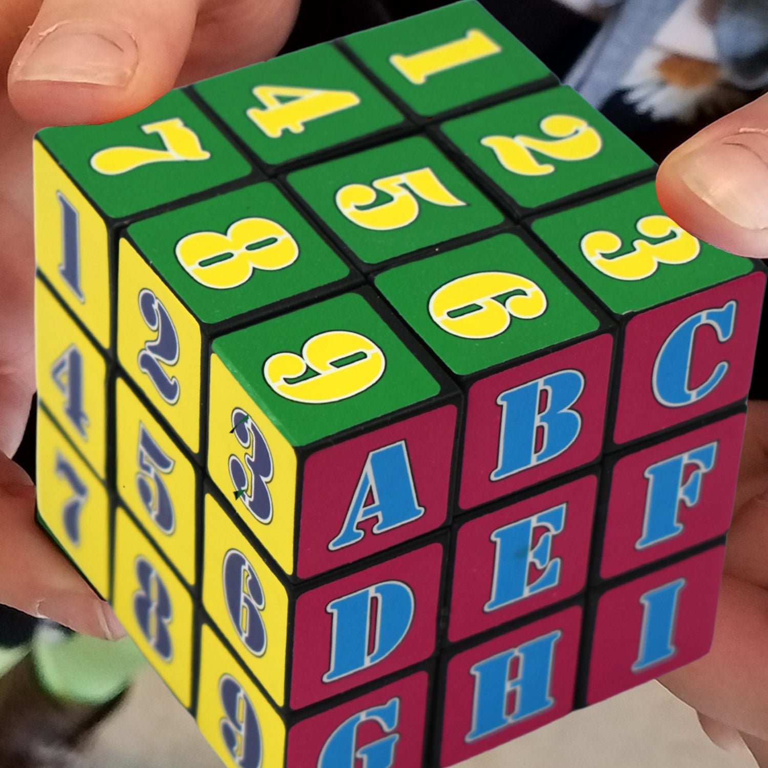 cube2.jpg Alpha Numeric Cube for Educational & Entertaining Use by Kids and Adults - Image 1