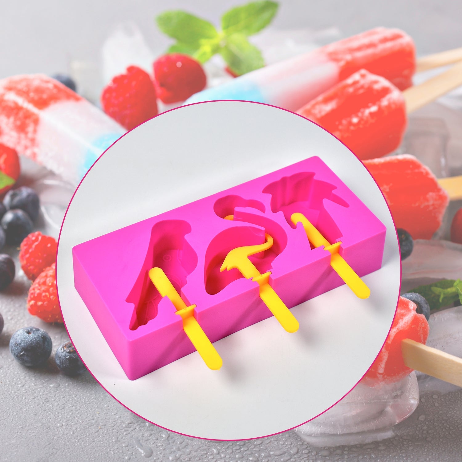 icemaker5.jpg Fancy Ice Candy Mould Maker – Food-Grade Reusable Molds for All Ages - Image 1