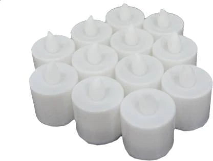 Festival Decorative - LED Tealight Candles for Party, Wedding, Diwali (12pc) - Image 4
