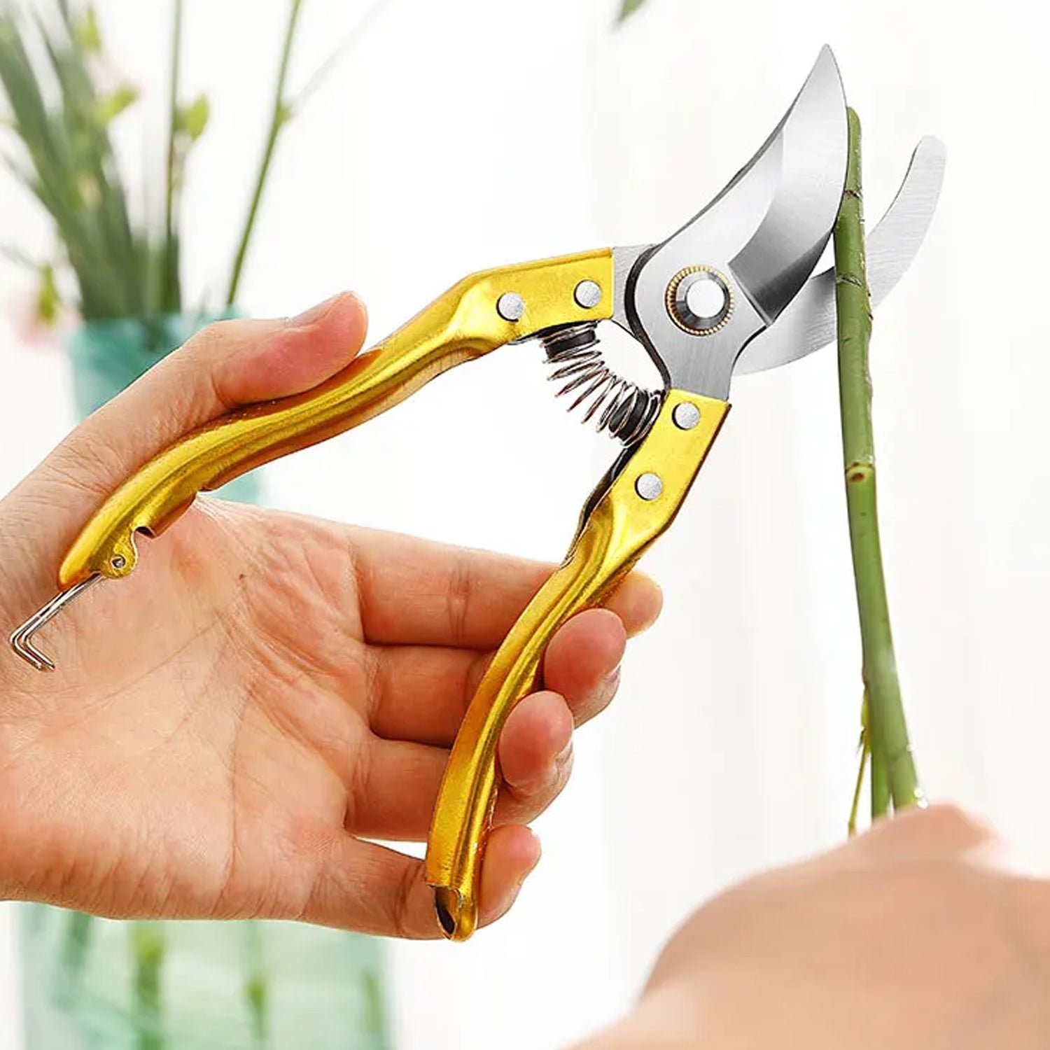 npr3nvwqILhRPgDl5j1wNyviNbENHmHUoNhU4a8a.jpg Gardening Tools - Garden Shears Pruners Scissor (1 Pc) - Image 1
